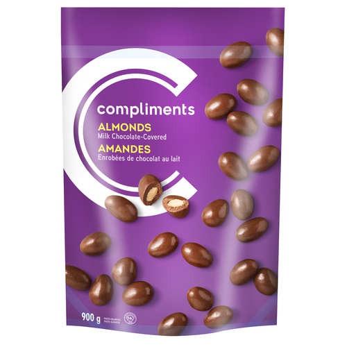 Almonds Milk Chocolate 900 g Compliments.ca