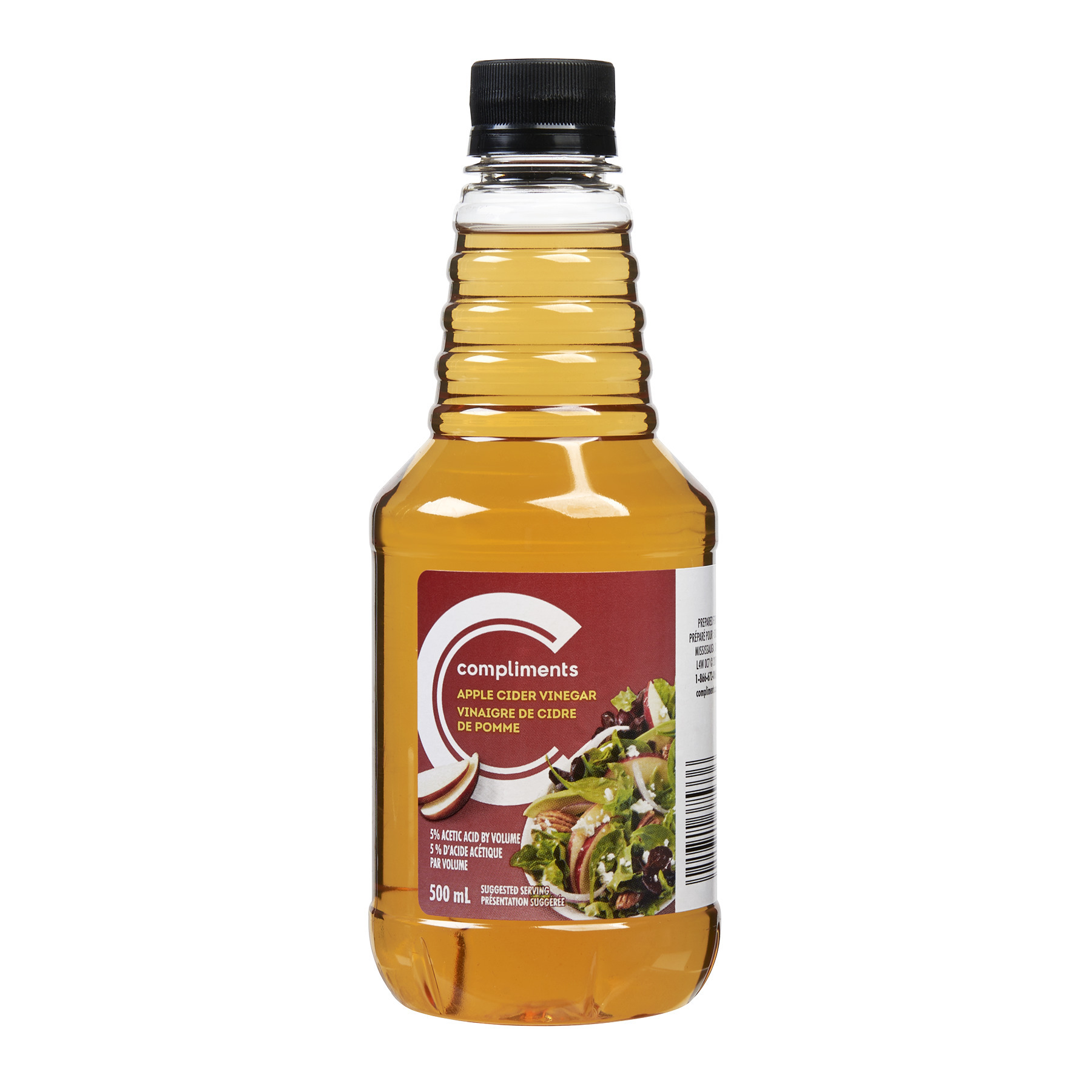 Cider Vinegar 500 ml Compliments.ca
