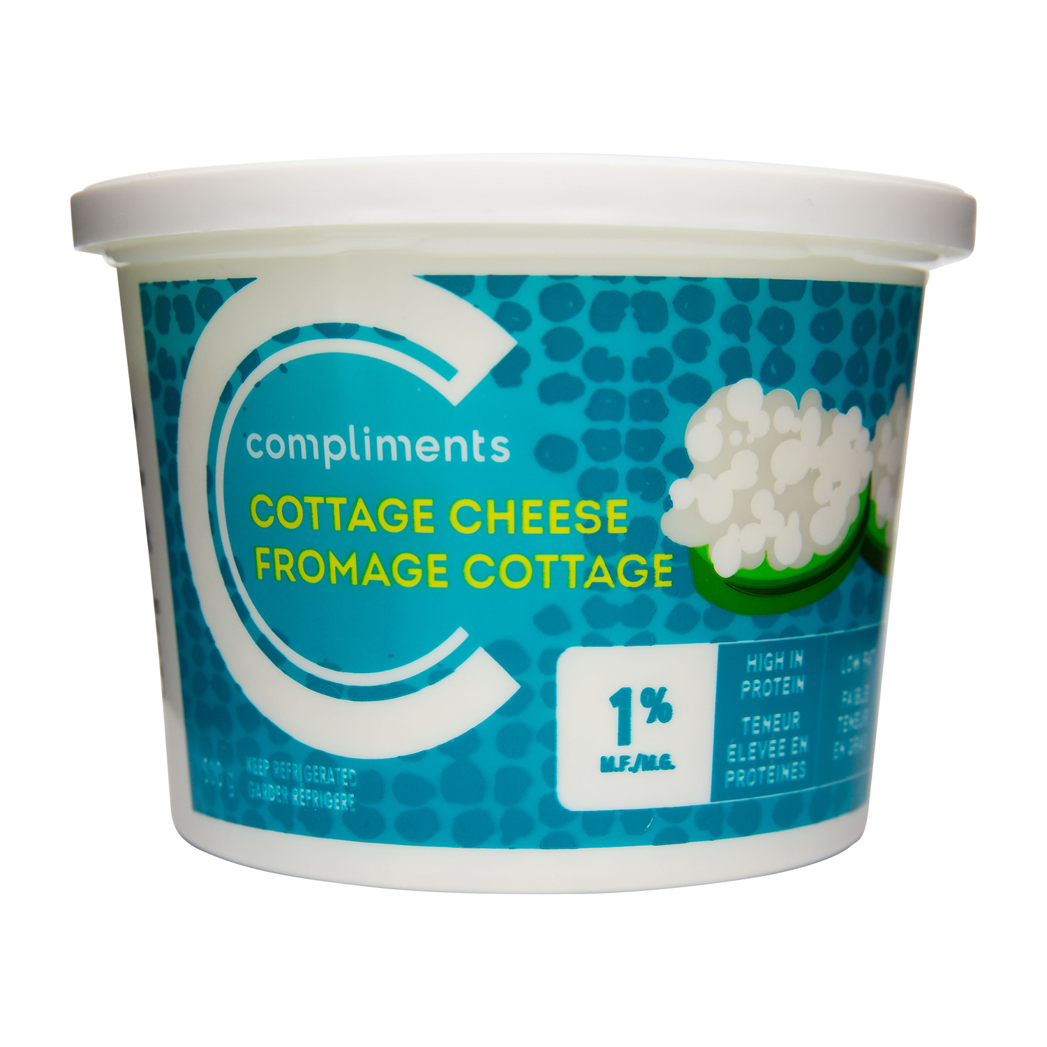 Fromage cottage 1 , 500 g Compliments.ca