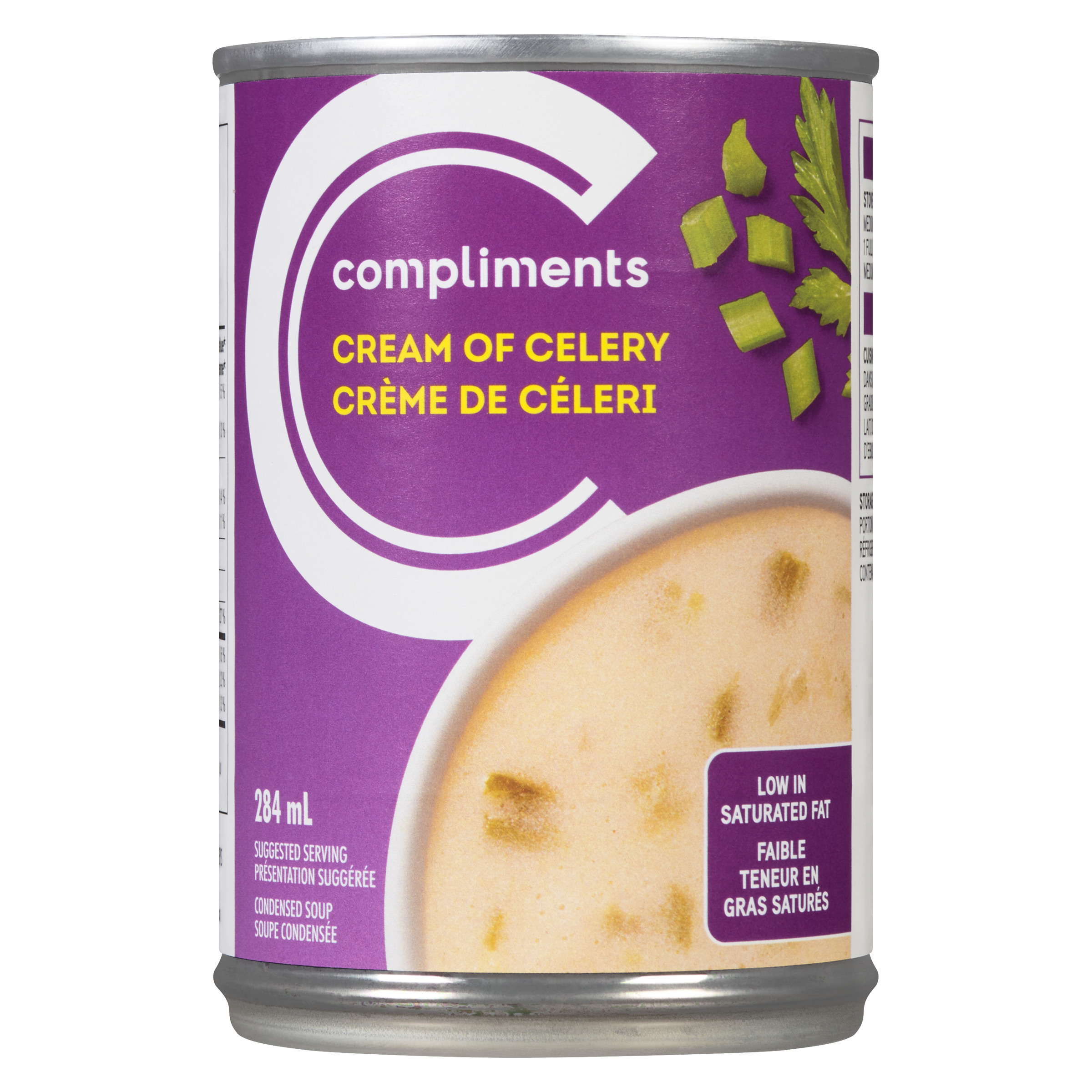 Cream Of Celery Soup 284 ml Compliments.ca