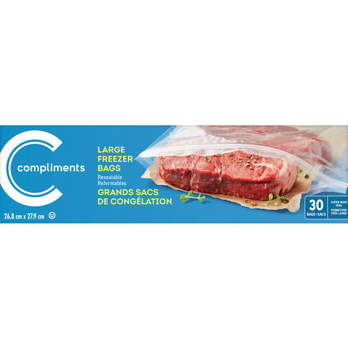 Large freezer bags online