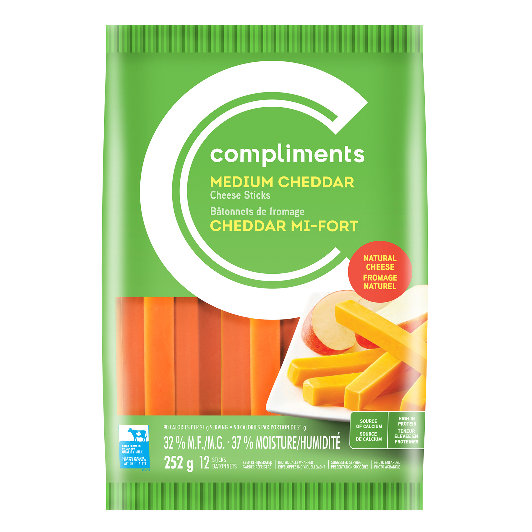 medium-cheddar-cheese-sticks-252-g medium-cheddar-cheese-sticks-252-g