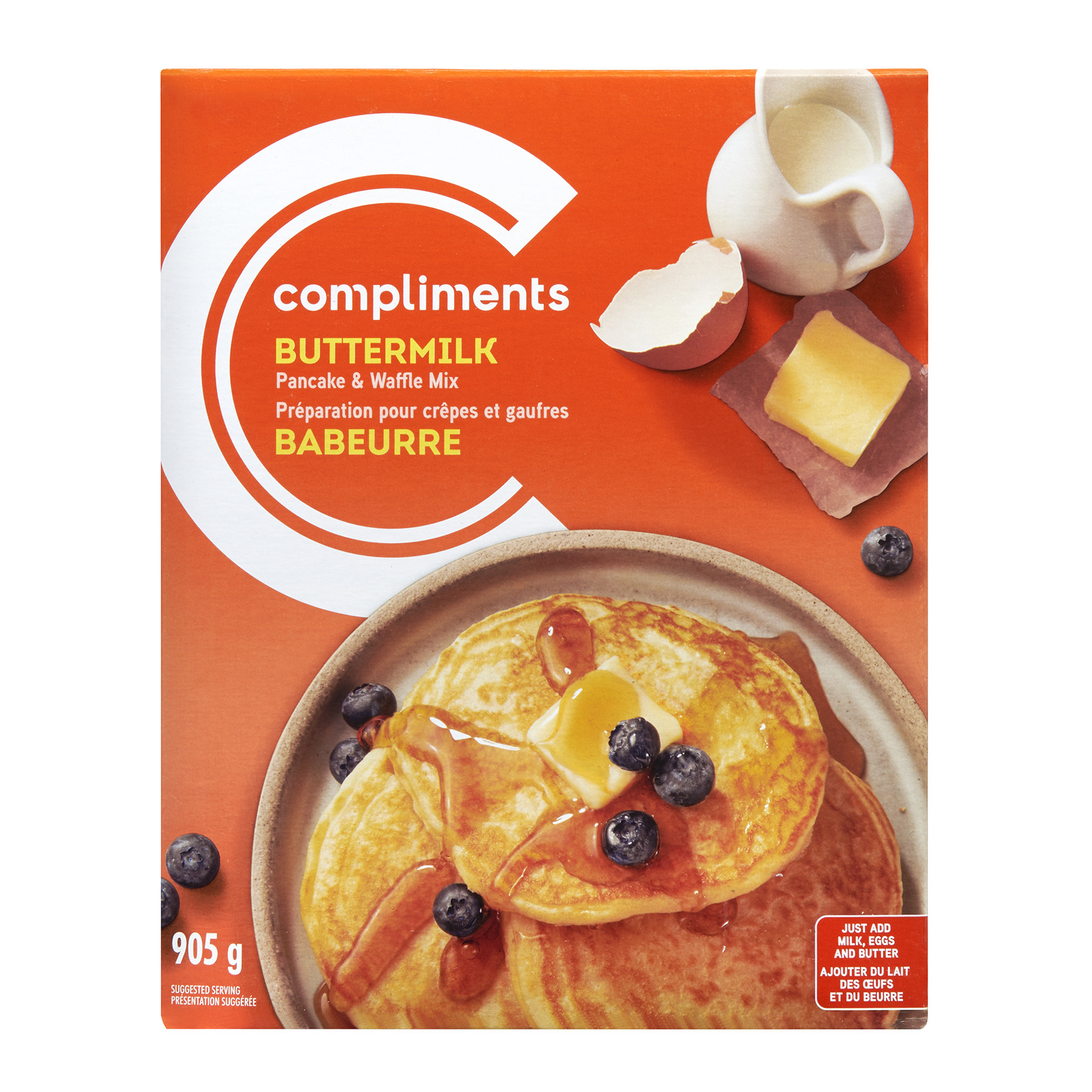 Traditional Buttermilk Pancake Mix 905 g Compliments.ca