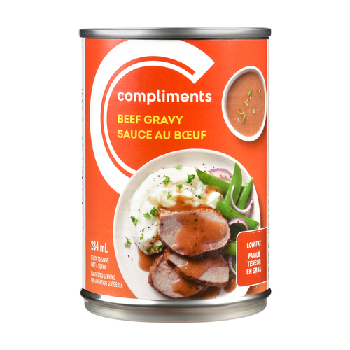 Beef Gravy 284 ml Compliments.ca