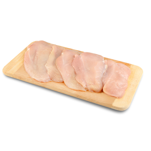 Chicken Breasts Thinly Sliced Boneless Skinless Value Pack 5 Pieces