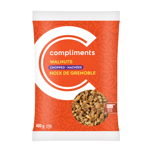 Chopped Walnut 400 g Compliments.ca