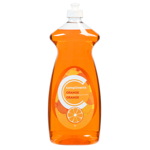 Dish Liquid Orange 1 L Compliments.ca