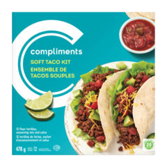 En savoir plus sur Ensemble à tacos souples, 478 g