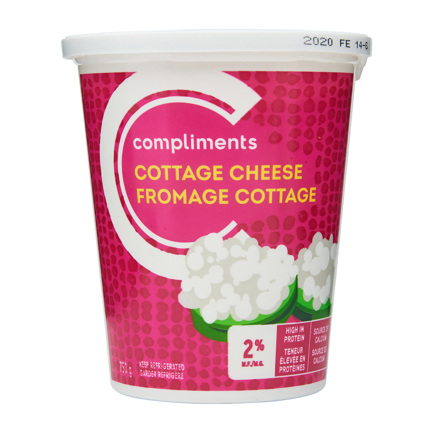 Fromage cottage 2 , 750 g Compliments.ca