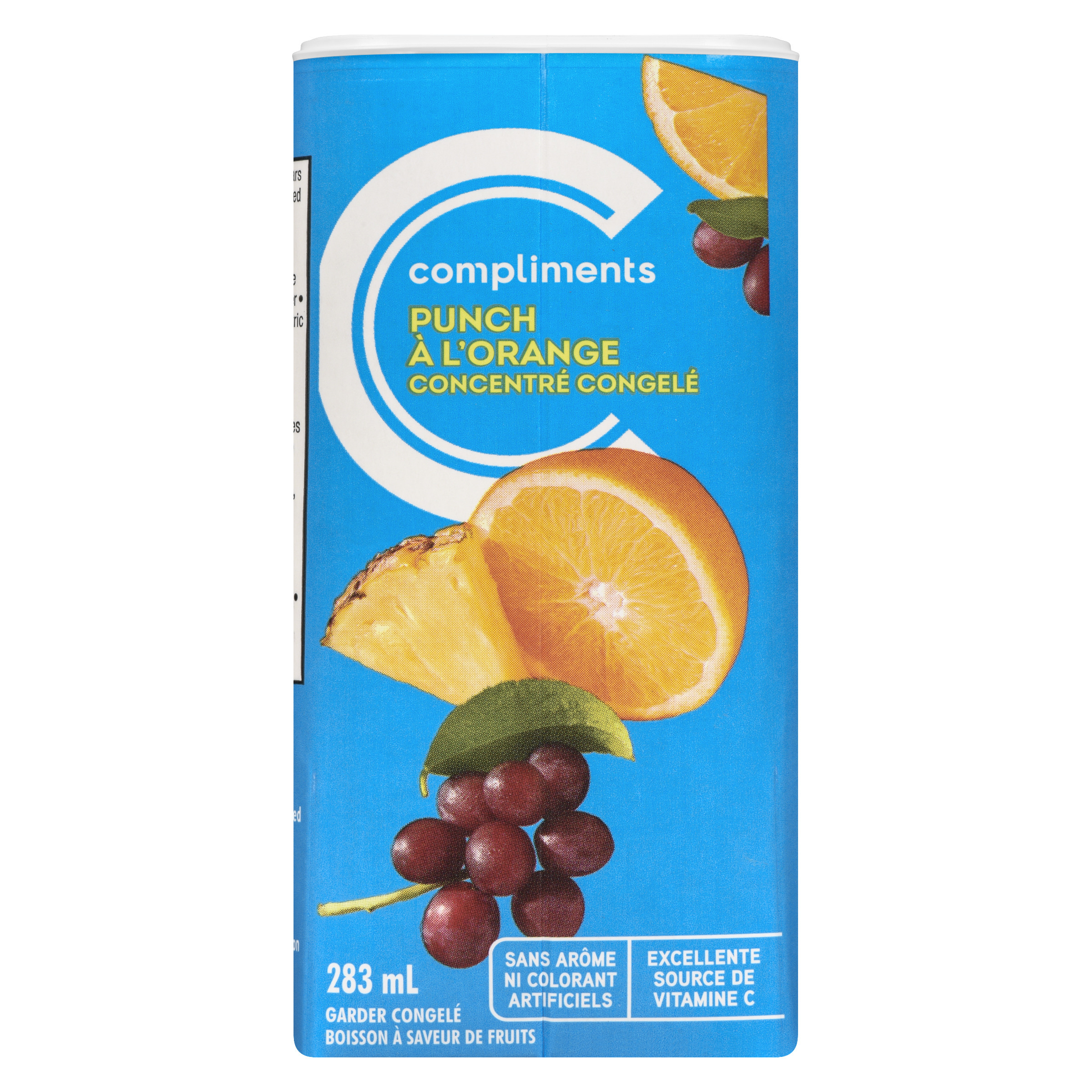 Frozen Juice Orange Punch 283 ml Compliments.ca