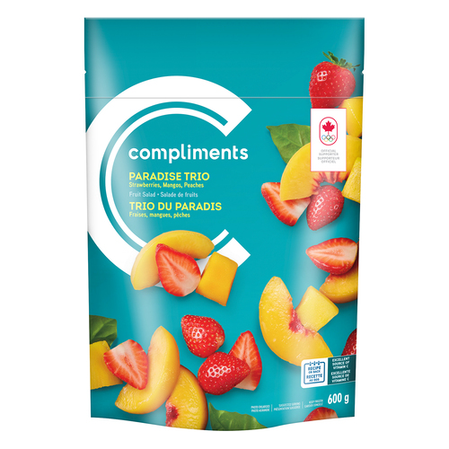 Fruits surgelés, Trio du paradis, 600 g Compliments.ca