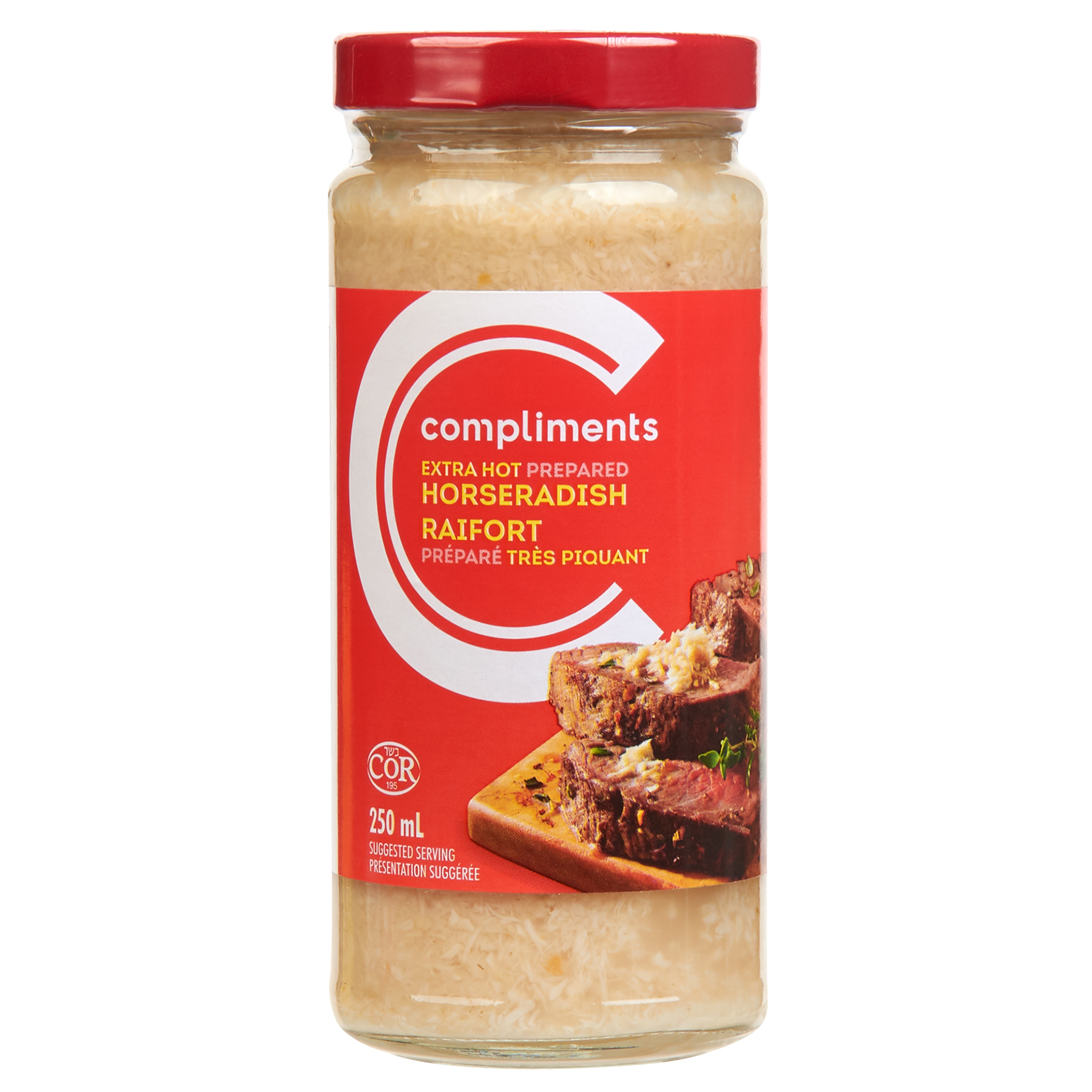 Horseradish Prepared Extra Hot 250 ml Compliments.ca