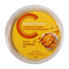 En savoir plus sur Hummus à l’ail Simple Naturellement, 227 g