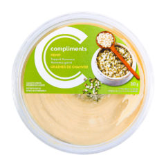En savoir plus sur Hummus garni, graines de chanvre, 283 g
