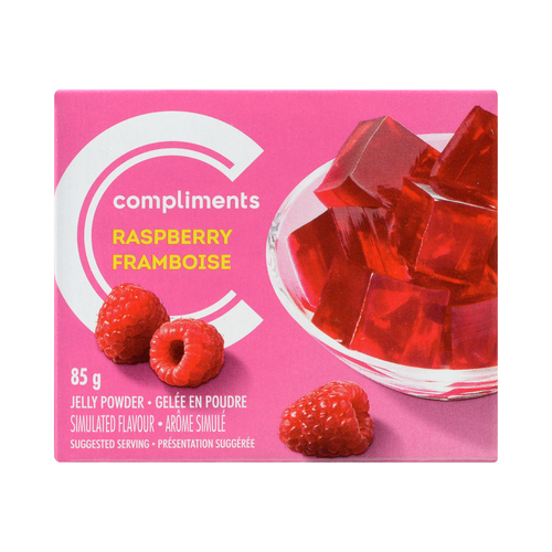 Jelly Powder Raspberry 85 g Compliments.ca