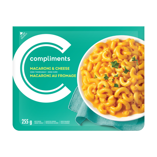 Macaroni And Cheese Frozen Entree 255 g Compliments.ca
