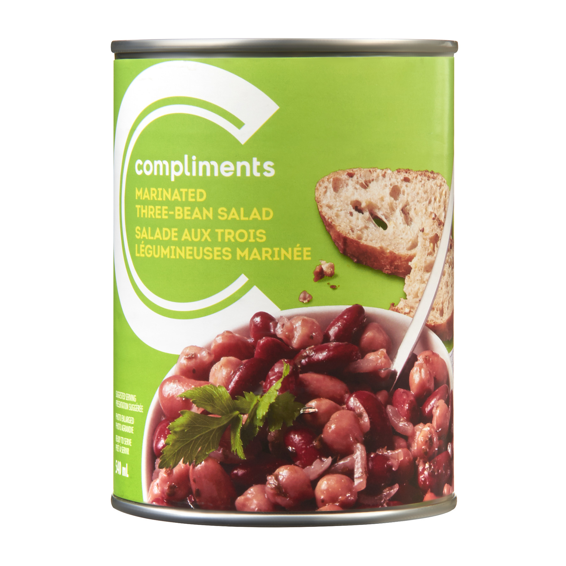 Marinated Three Beans Salad 540 ml Compliments.ca