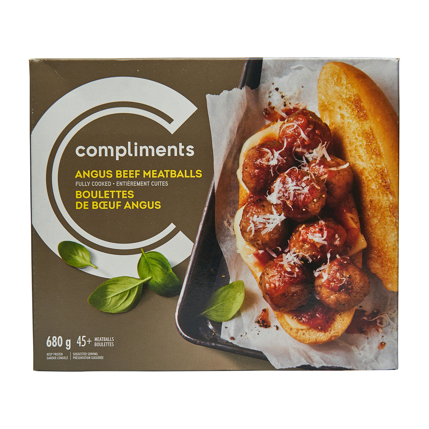 Meatballs Angus Beef 680 g Compliments.ca