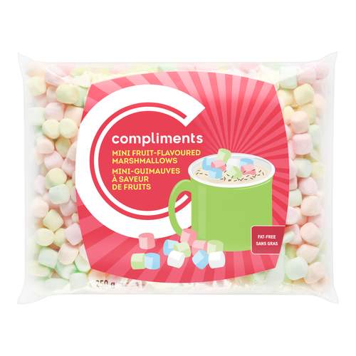 Mini-guimauves fruitées, 250 g