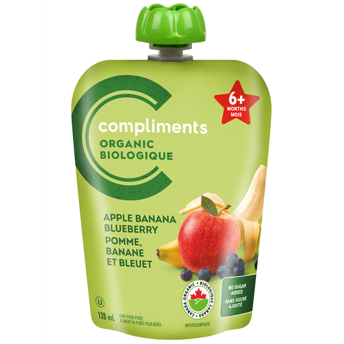 Organic puree shop baby food