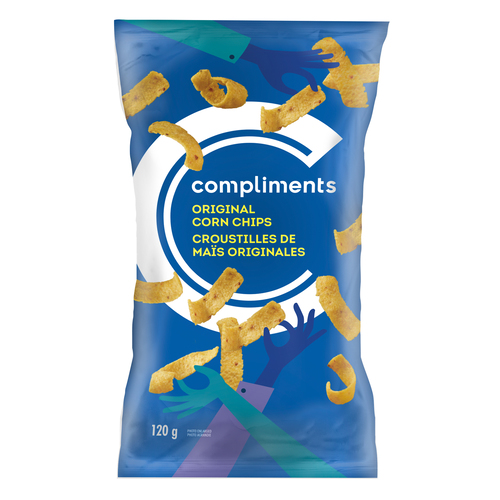 Original Corn Chips 120 g Compliments.ca