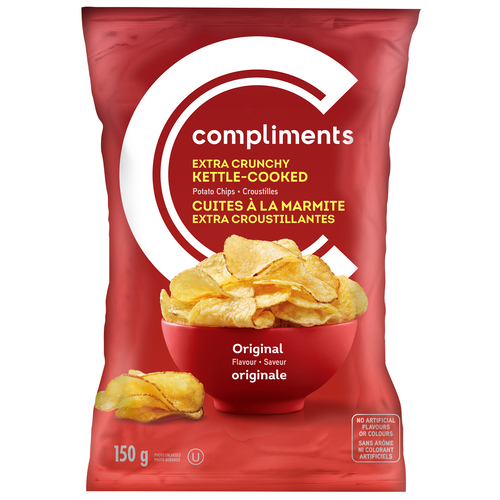 No Name Regular Potato Crisps - 150 g