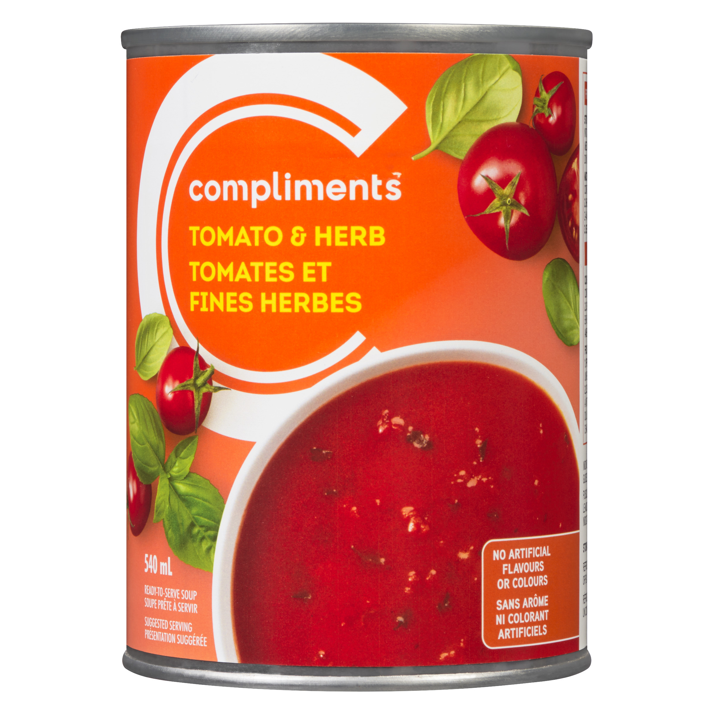 Soup Tomato And Herb 540 ml Compliments.ca