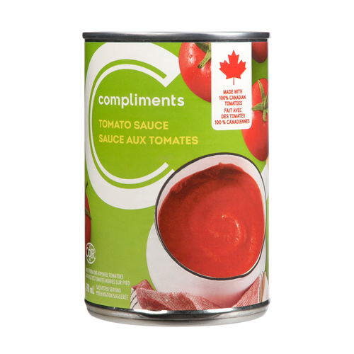 Tomato Sauce 398 ml Compliments.ca