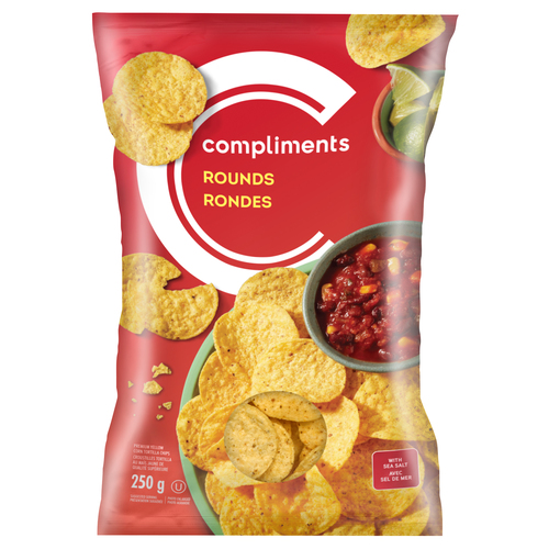 circle tortilla chips