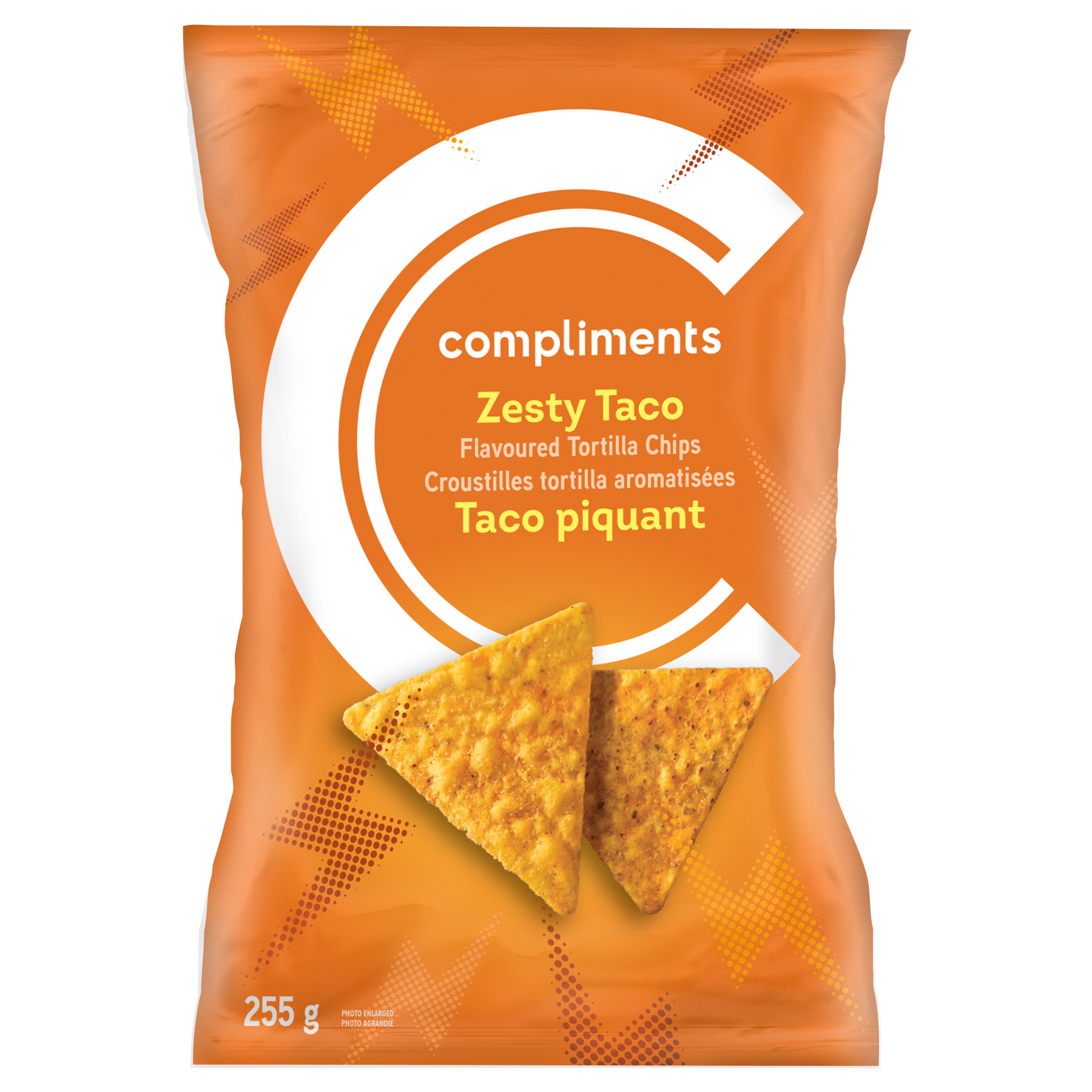 Tortilla Chips Zesty Taco 255 g Compliments.ca