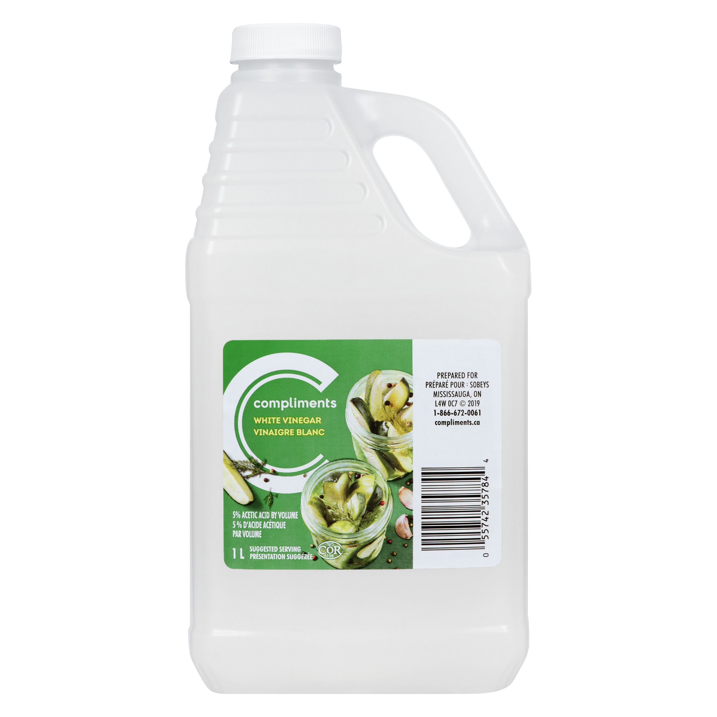 White Vinegar 1 L Compliments.ca