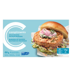 En savoir plus sur Burgers de saumon sauvage du Pacifique Équilibre, 454 g