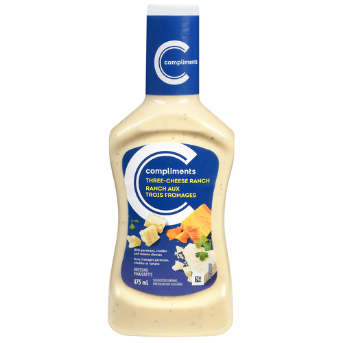 Dressing ThreeCheese Ranch 475 ml Compliments.ca