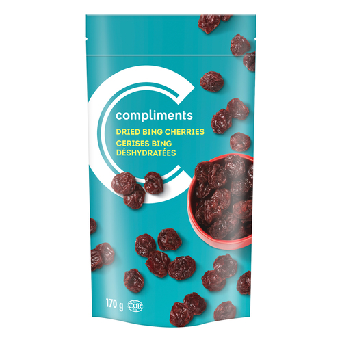 Dried Bing Cherries 170 g Compliments.ca