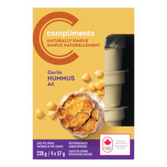 Read more about Naturally Simple Mini Garlic Chick Pea Hummus 228 g