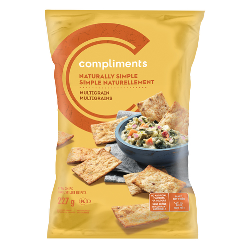 Sea Salt Pita Chips 227 g Compliments.ca