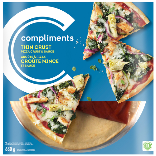 Thin Crust Pizza Starter Kit 680 g Compliments.ca