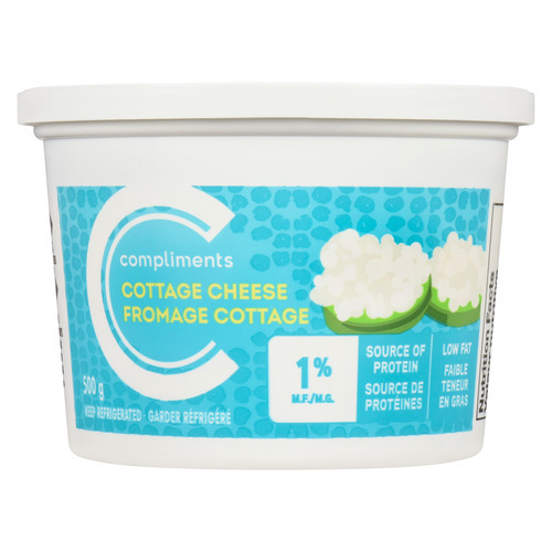 1 Cottage Cheese 500 g Compliments.ca
