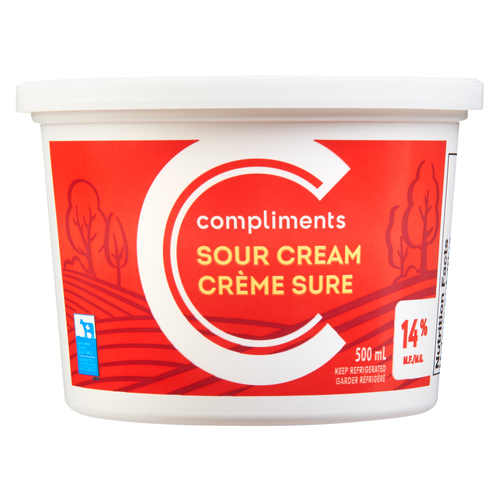 PC Lactose Free 14% M.F. Sour Cream