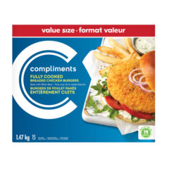 Read more about Breaded, Fully Cooked Chicken Burger 1.47 kg