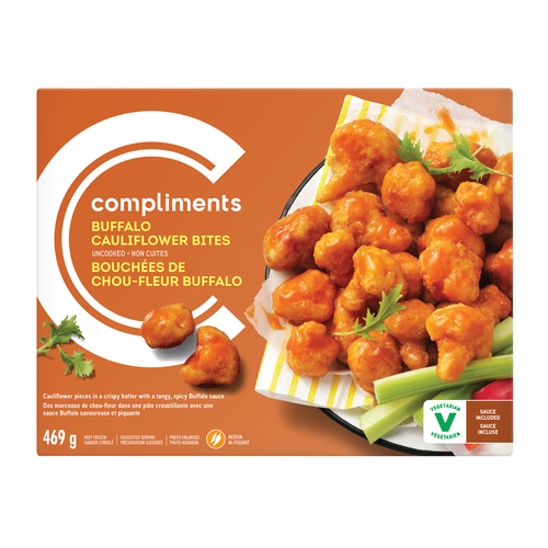 Buffalo Cauliflower Bites 469 g Compliments.ca