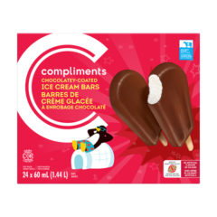 Read more about Chocolatey Coated Ice Cream Bars 24 x 60 ml