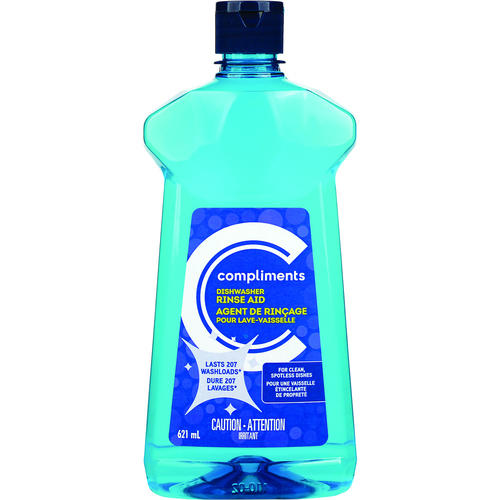 Dishwasher Rinse Aid 621 ml Compliments.ca