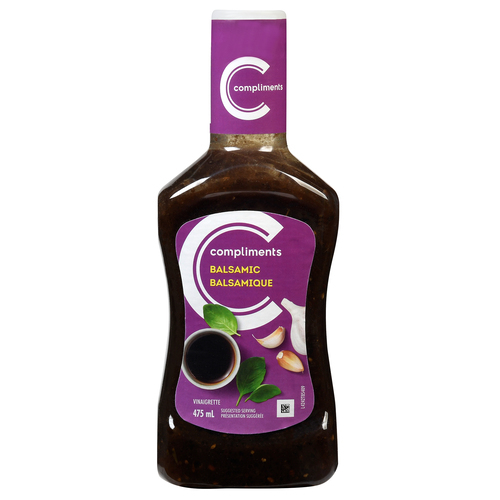 Dressing Balsamic Vinaigrette 475 ml Compliments.ca