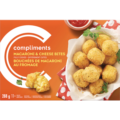 Macaroni and Cheese Bites 288 g | Compliments.ca