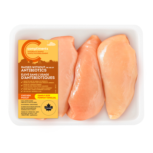 Naturally Simple Chicken Breasts Boneless Skinless Value Size