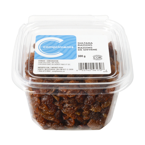 Sans Nom Raisins secs de Smyrne - 750 g