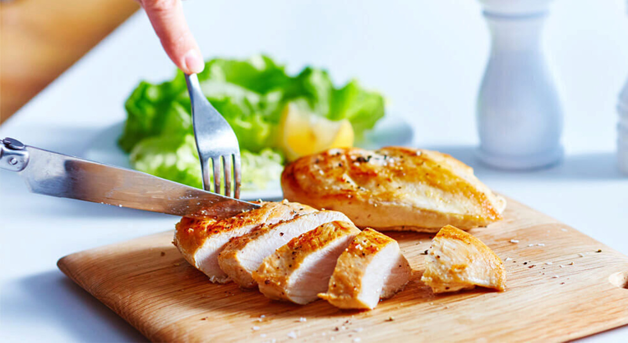 Juicy chicken breast