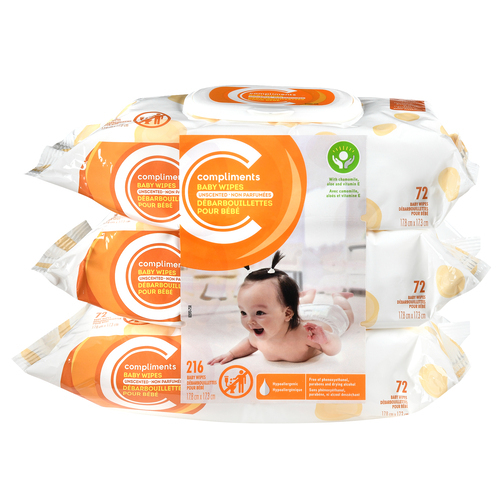 Lingettes bebe lot de 4 - Ainsifont