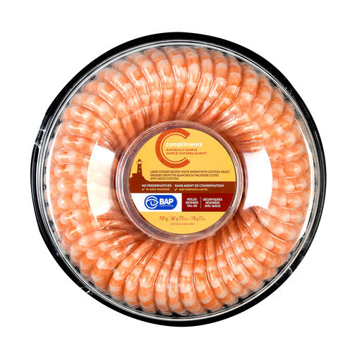 Nautrally Simple With Cocktail Sauce Shrimp Ring 737 g